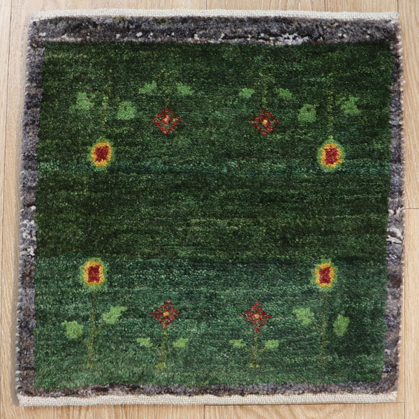 ギャッベ絨毯 10138315【35×34】