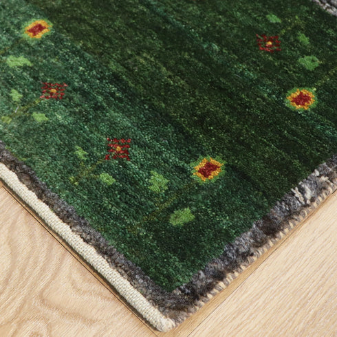 ギャッベ絨毯 10138315【35×34】