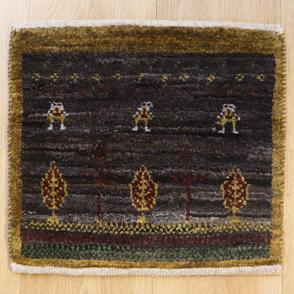 ギャッベ絨毯 10138890【35×38】