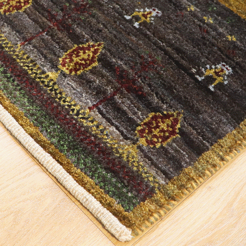 ギャッベ絨毯 10138890【35×38】