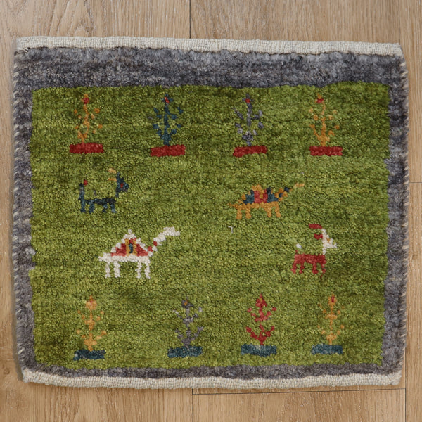 ギャッベ絨毯 10143715【27×33】