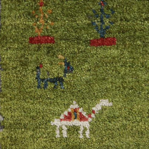 ギャッベ絨毯 10143715【27×33】