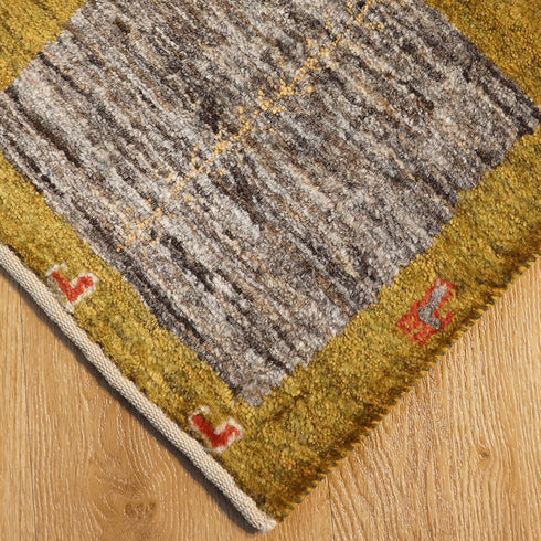 ギャッベ絨毯 10143921【37×39】