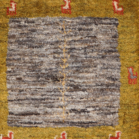 ギャッベ絨毯 10143921【37×39】