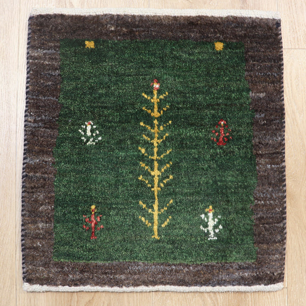 ギャッベ絨毯 10145695【37×35】