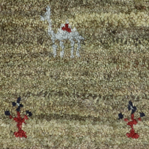 ギャッベ絨毯 10148945【29×35】