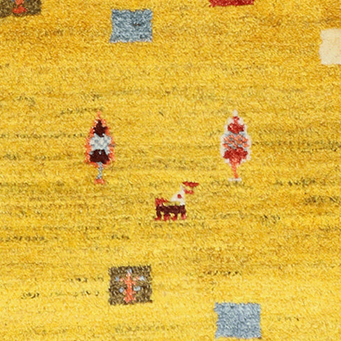 ギャッベ絨毯「小さな文様」10154157【194×148】