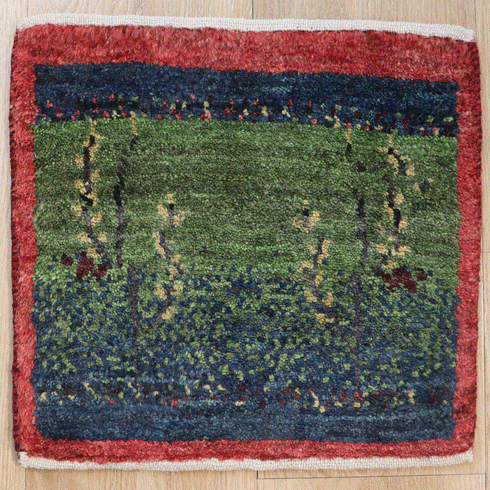 ギャッベ絨毯 10157875【34×37】