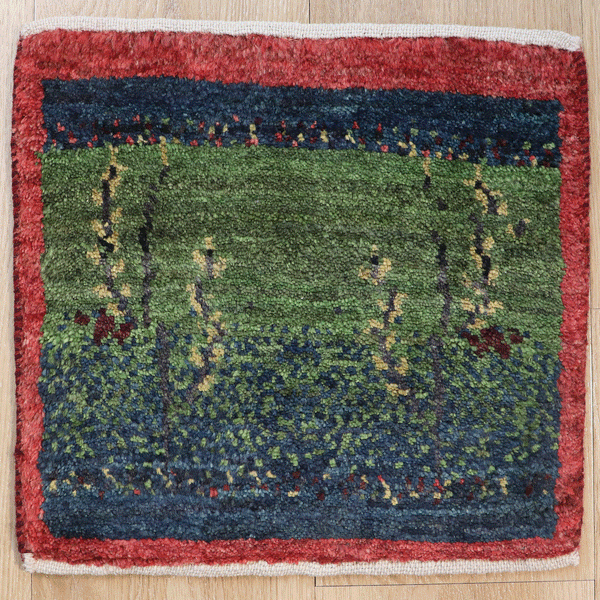 ギャッベ絨毯 10157875【34×37】