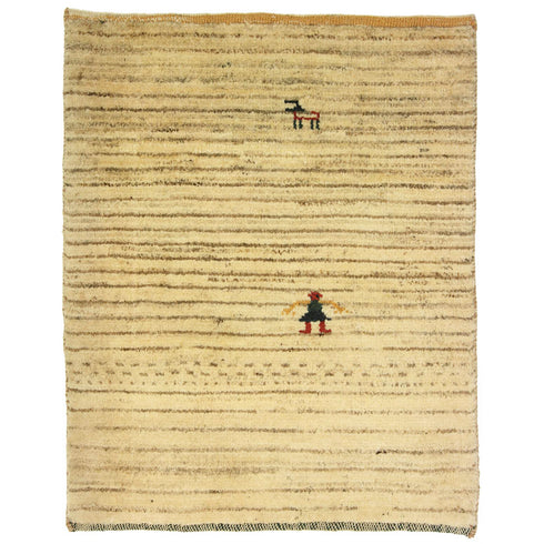 ギャッベ絨毯 「インパクト」 8221866【80×67】