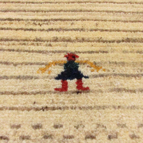 ギャッベ絨毯 「インパクト」 8221866【80×67】