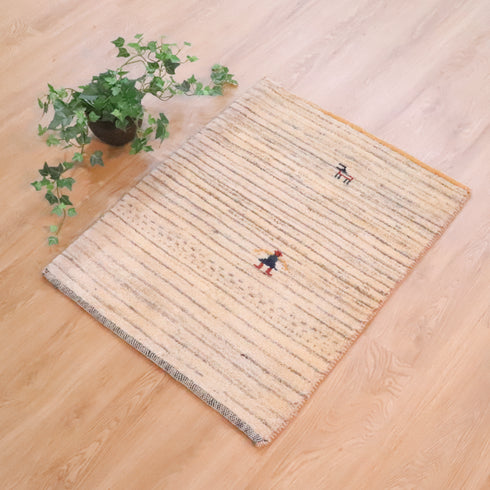 ギャッベ絨毯 「インパクト」 8221866【80×67】