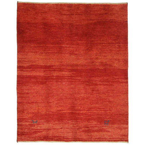 ギャッベ絨毯「個性的なヤギさん」8313951【158×126】