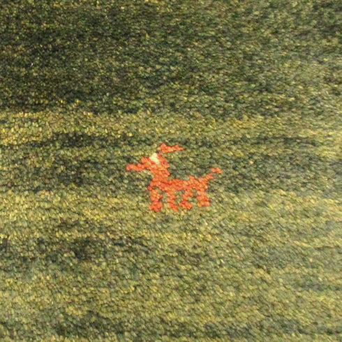 ギャッベ絨毯 「草食べ放題??」 8316505【144×99】