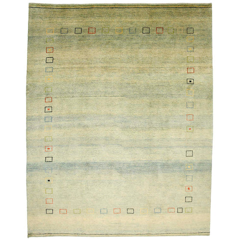 ギャッベ絨毯「彩りの井戸」 8331748【243×193】