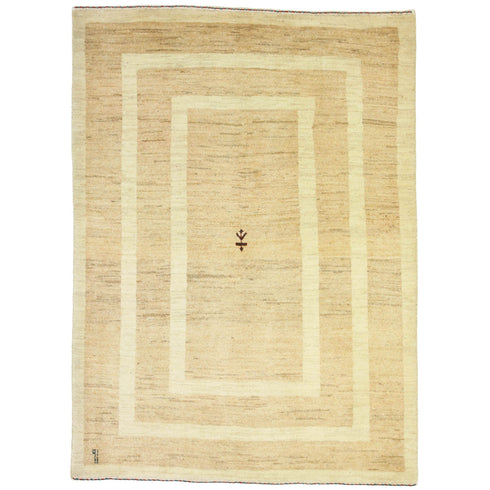 ギャッベ絨毯 「お花?」 8336093【142×103】