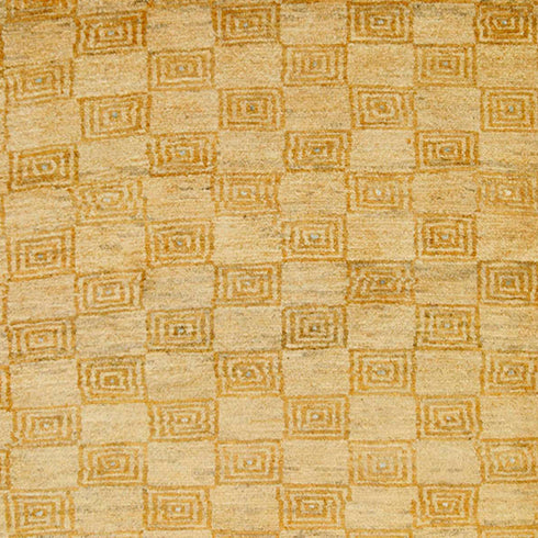 ギャッベ絨毯「丸尾くんのメガネ?」8343767【170×116】