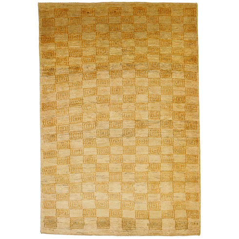 ギャッベ絨毯「丸尾くんのメガネ?」8343767【170×116】