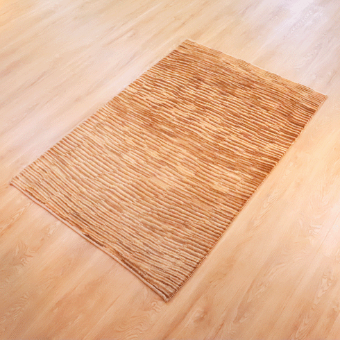 ギャッベ絨毯「寅柄?」8811387【150×101】