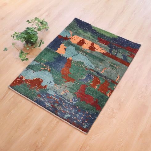 ギャッベ絨毯 「モダン」 8923763【115×84】