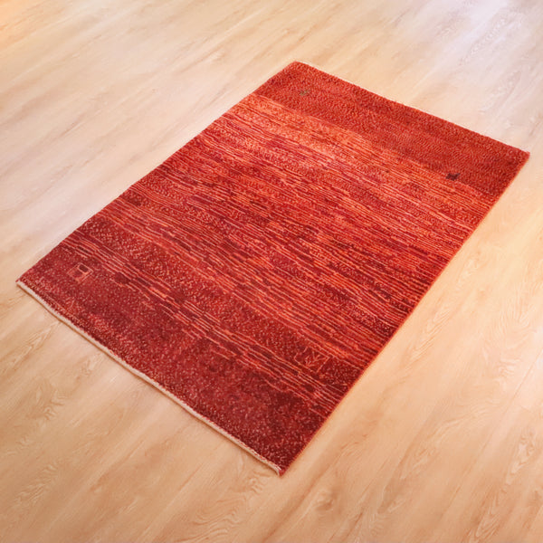 ギャッベ絨毯「生命の樹、見つけた!」9028654【149×107】