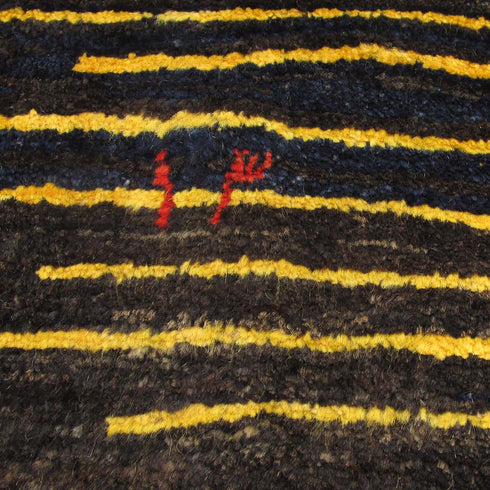 ギャッベ絨毯「トライバルアートの輝き」910763【199×149】