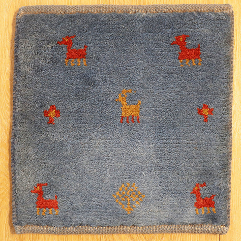 ギャッベ絨毯 9117606【31×32】