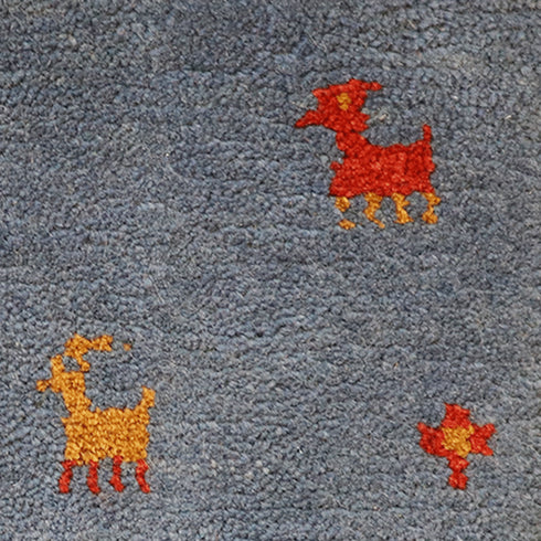 ギャッベ絨毯 9117606【31×32】