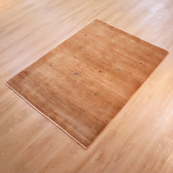 ギャッベ絨毯 「ブルーの羊さん」 912724【151×108】