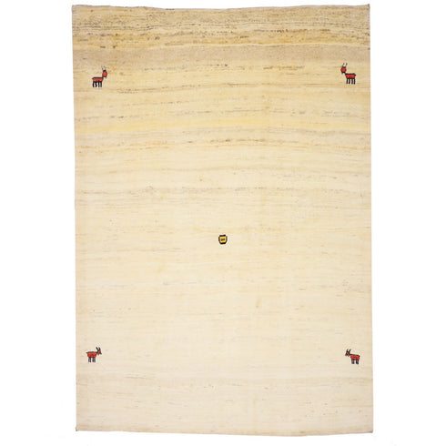 ギャッベ絨毯「遊牧民の愛と感謝」 9133159【304×214】