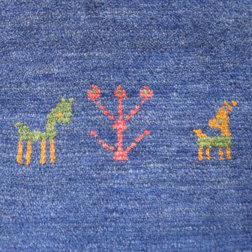 ギャッベ絨毯「優しい色合い」9133204【295×193】