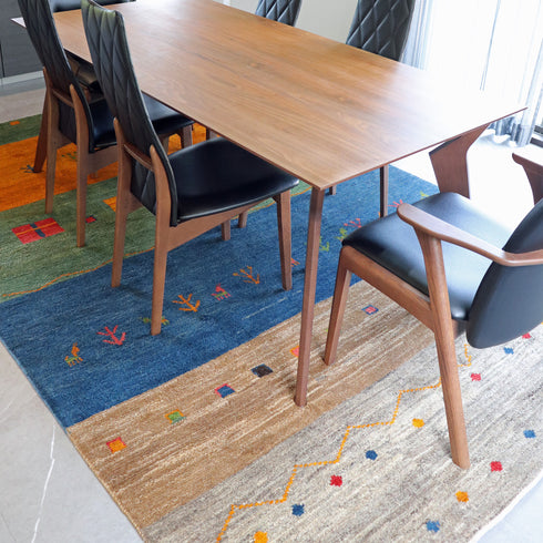 ギャッベ絨毯「優しい色合い」9133204【295×193】