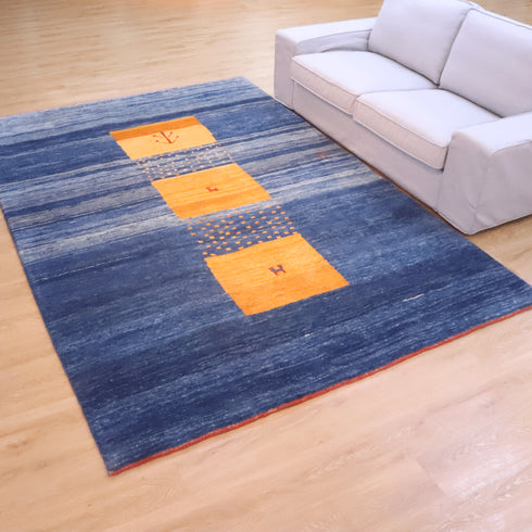 ギャッベ絨毯「水と命の守り」 913672【288×195】