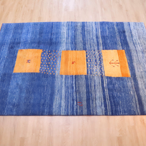 ギャッベ絨毯「水と命の守り」 913672【288×195】