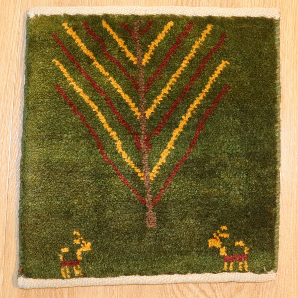 ギャッベ絨毯 9146542【33×33】