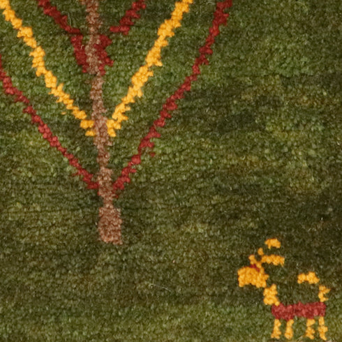 ギャッベ絨毯 9146542【33×33】