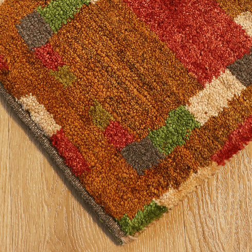 ギャッベ絨毯 9147861【31×35】