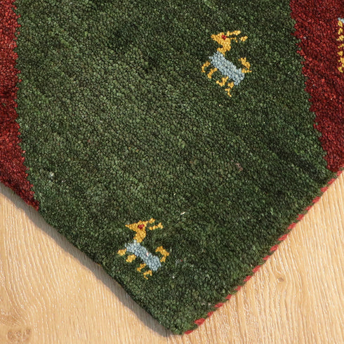 ギャッベ絨毯 9147906【32×31】