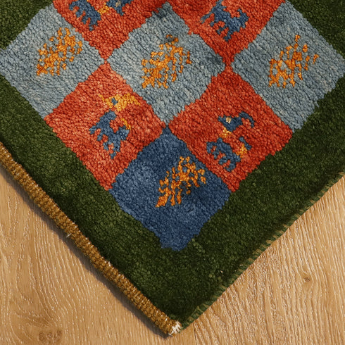 ギャッベ絨毯 9205140【34×37】