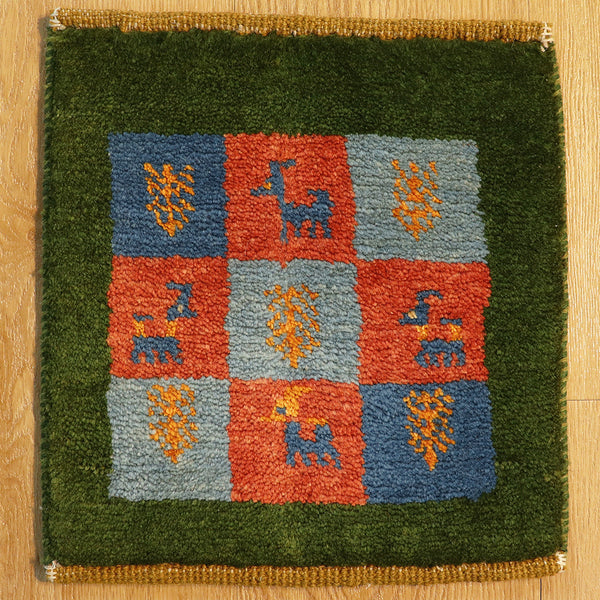 ギャッベ絨毯 9205140【34×37】