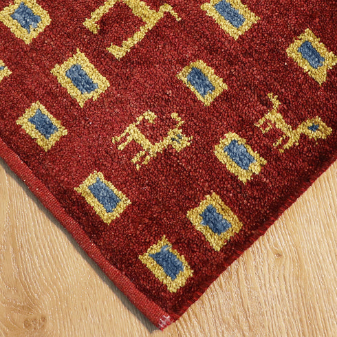 ギャッベ絨毯 10145695【32×32】