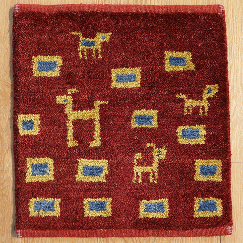 ギャッベ絨毯 10145695【32×32】