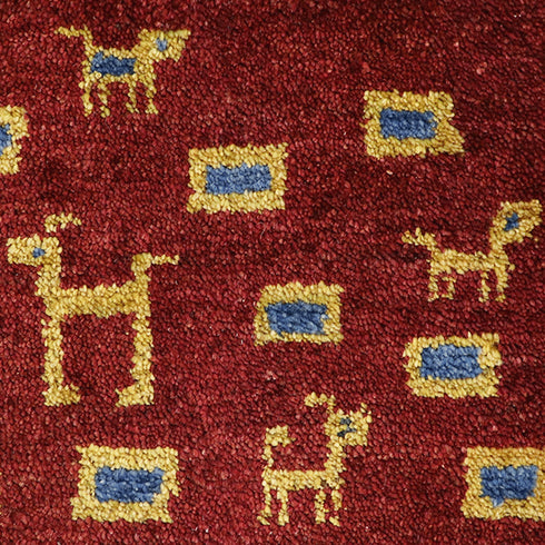 ギャッベ絨毯 10145695【32×32】