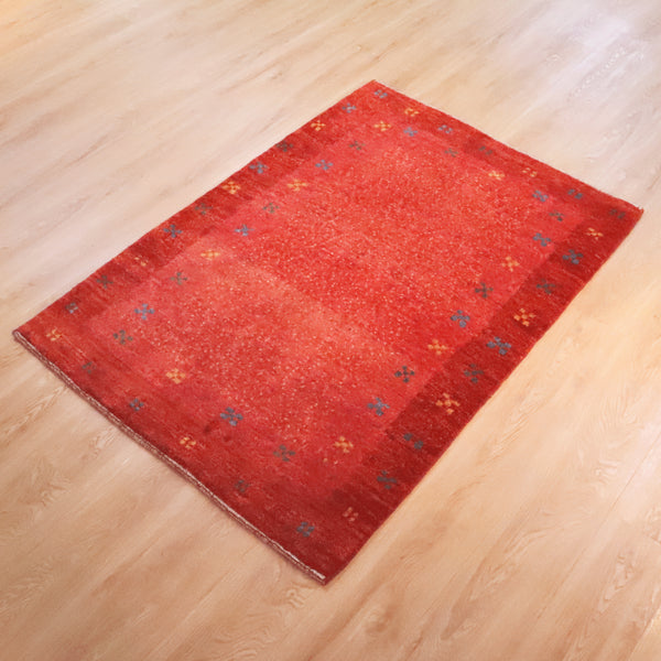 ギャッベ絨毯 「お花畑」 9208442【149×107】