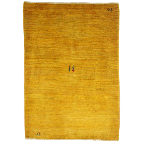 ギャッベ絨毯 「仲良し」 9209848【151×105】