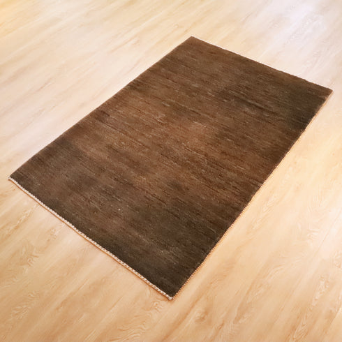 ギャッベ絨毯 「クルミの風合」 9210378【161×107】