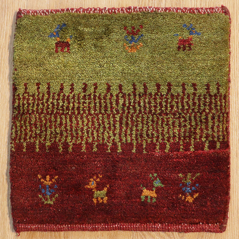 ギャッベ絨毯 9210968【33×33】