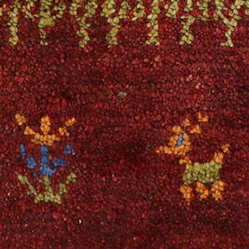 ギャッベ絨毯 9210968【33×33】