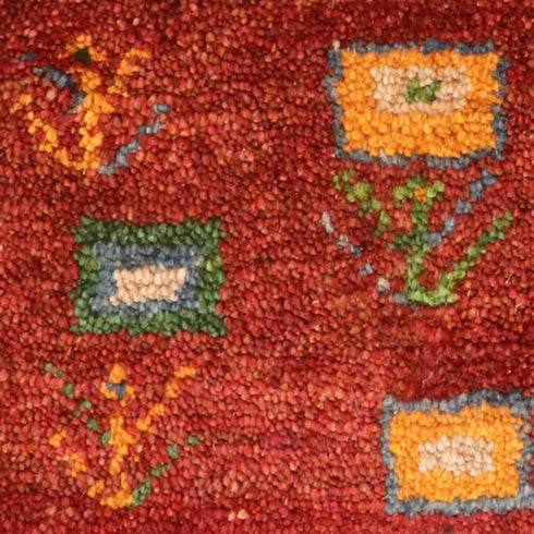 ギャッベ絨毯 9211675【31×34】