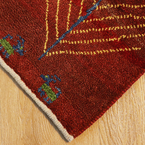 ギャッベ絨毯 9212262【31×35】